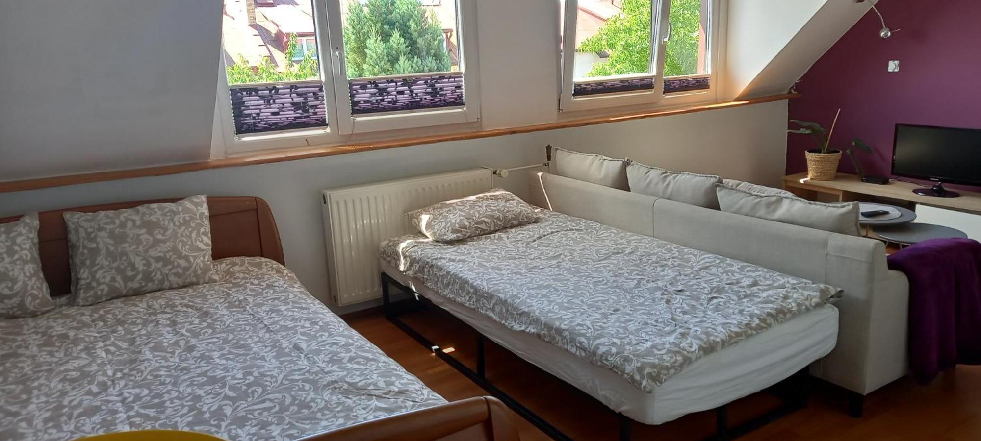 Appartement Domek Pod Sosnami Pokoje 2-3 Osobowe à Mielno  Extérieur photo
